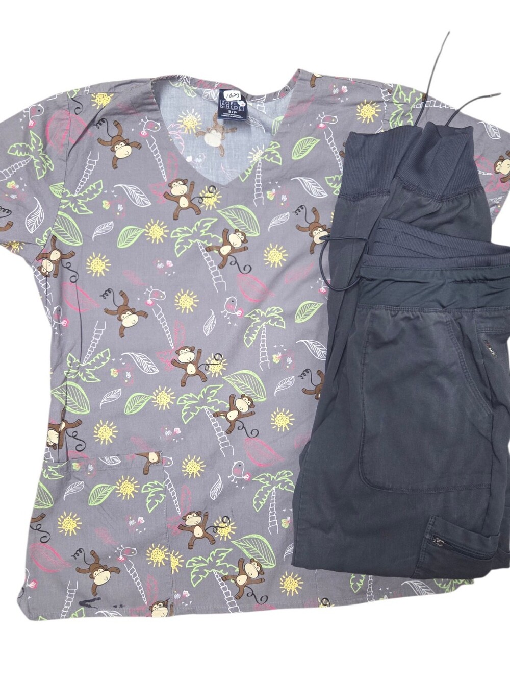 Monkeys Scrub Set